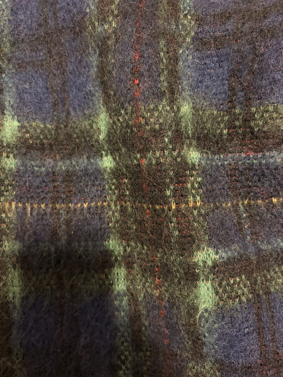Needles Needles Mohair Cardigan in Navy plaid Size US L / EU 52-54 / 3 - 7 Thumbnail
