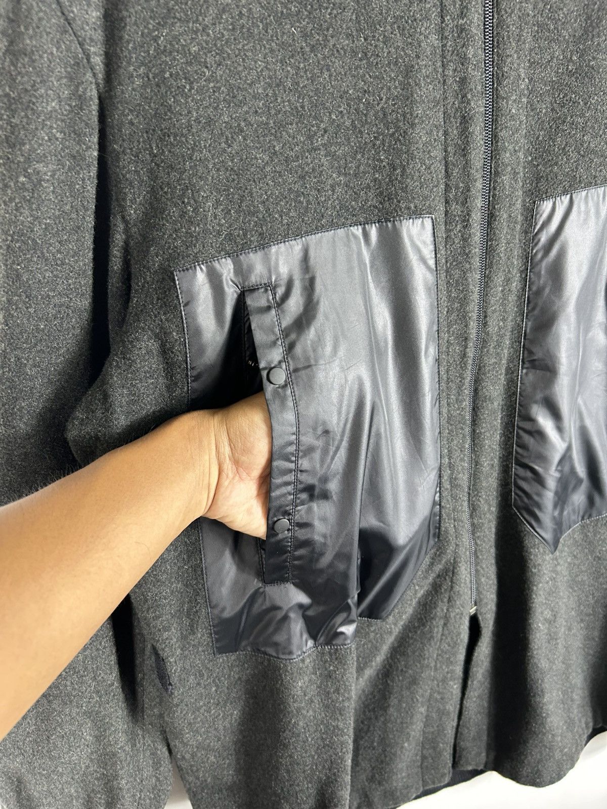 Allegri ⚡️Vintage Allegri Wool Hooded Zipper Jacket Size US L / EU 52-54 / 3 - 6 Thumbnail