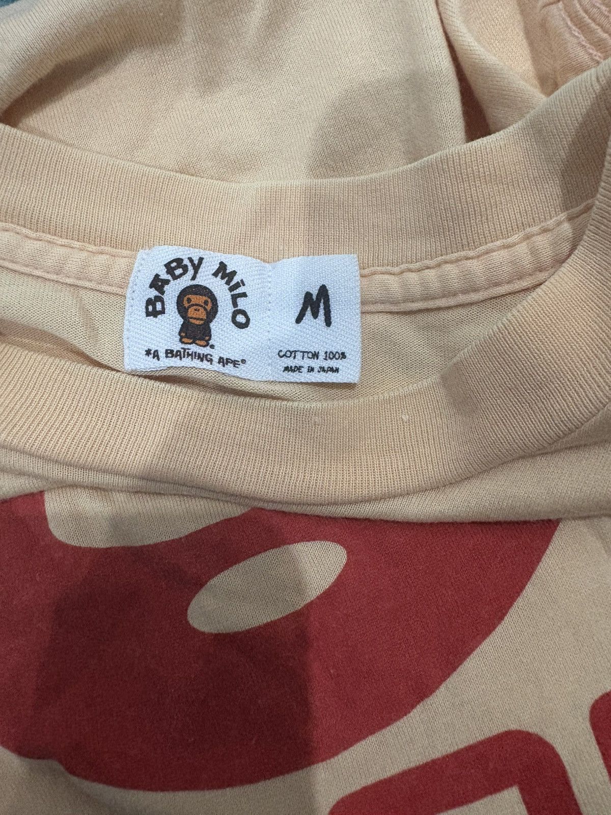 Bape Vintage Bape baby milo tshirt Size US M / EU 48-50 / 2 - 3 Thumbnail