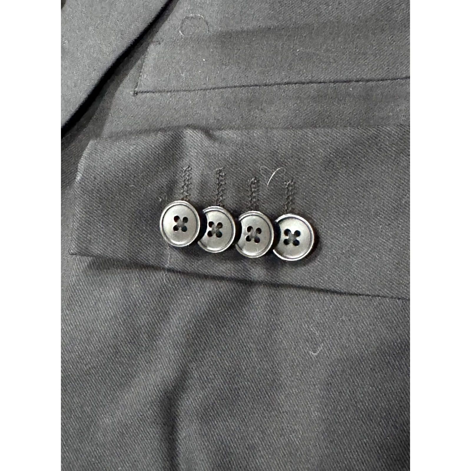 Theory Theory Black Wool JACKET COAT 40 R Blazer Mens Adult Regular XS? Size 40R - 3 Thumbnail