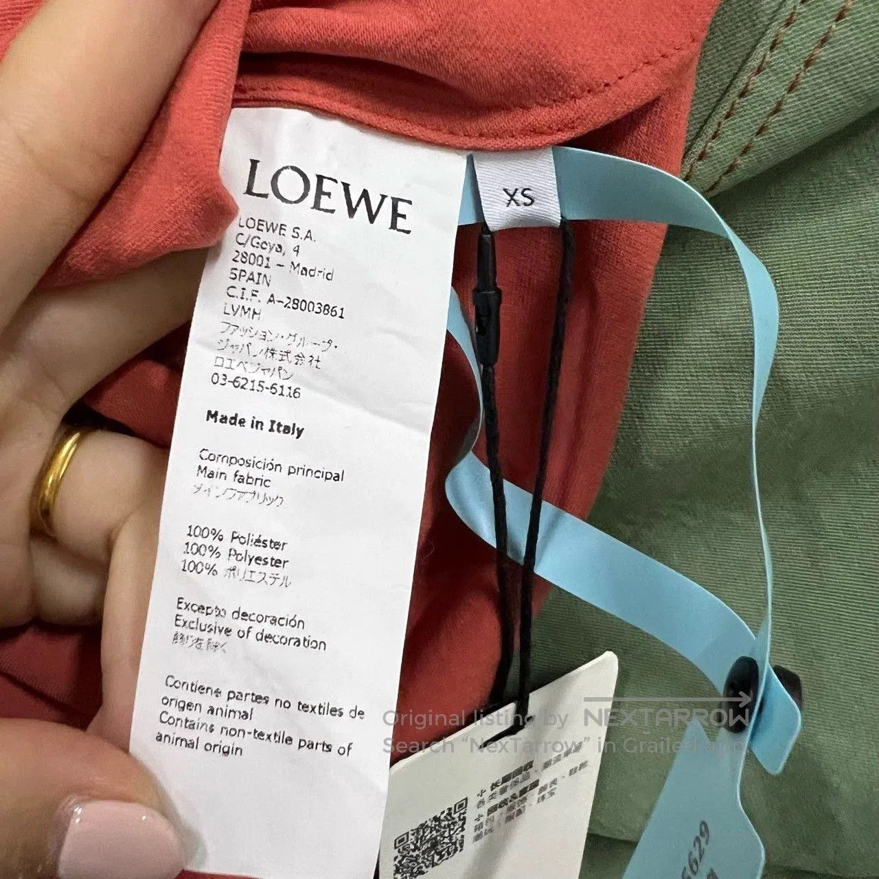 Loewe LOEWE Colorblock Embroidered Logo Dress. Size US 34 / EU 50 - 5 Thumbnail