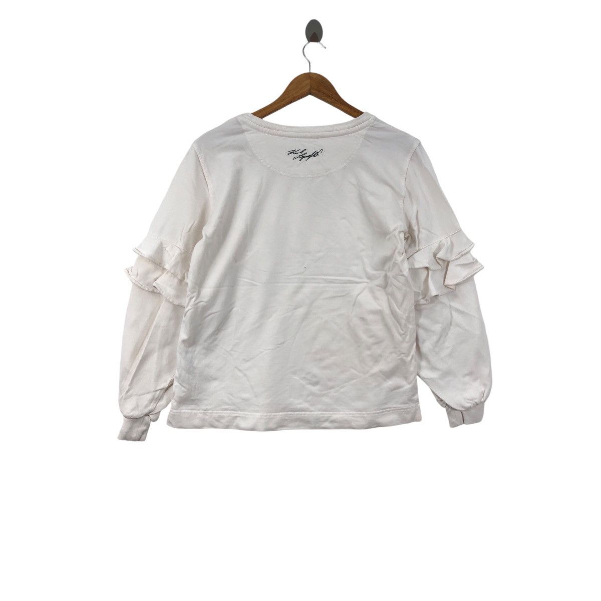 Karl Lagerfeld German Fashion Designer KARL LAGERFELD Paris Cat On Bicycle Size XS / US 0-2 / IT 36-38 - 3 Thumbnail