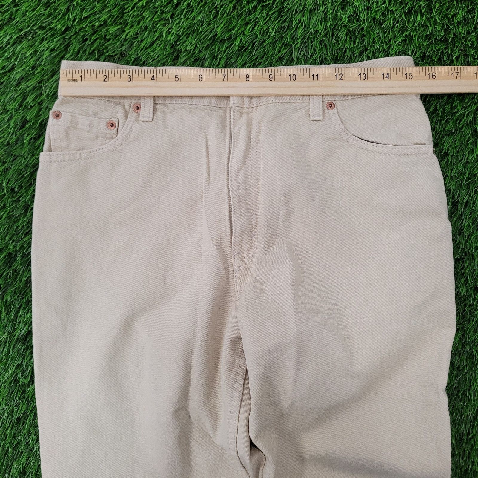 Levi's Vintage LEVIS 550 High-Rise Baggy Jeans Womens 8/9 30x30 USA Size 30" / US 8 / IT 44 - 15 Thumbnail