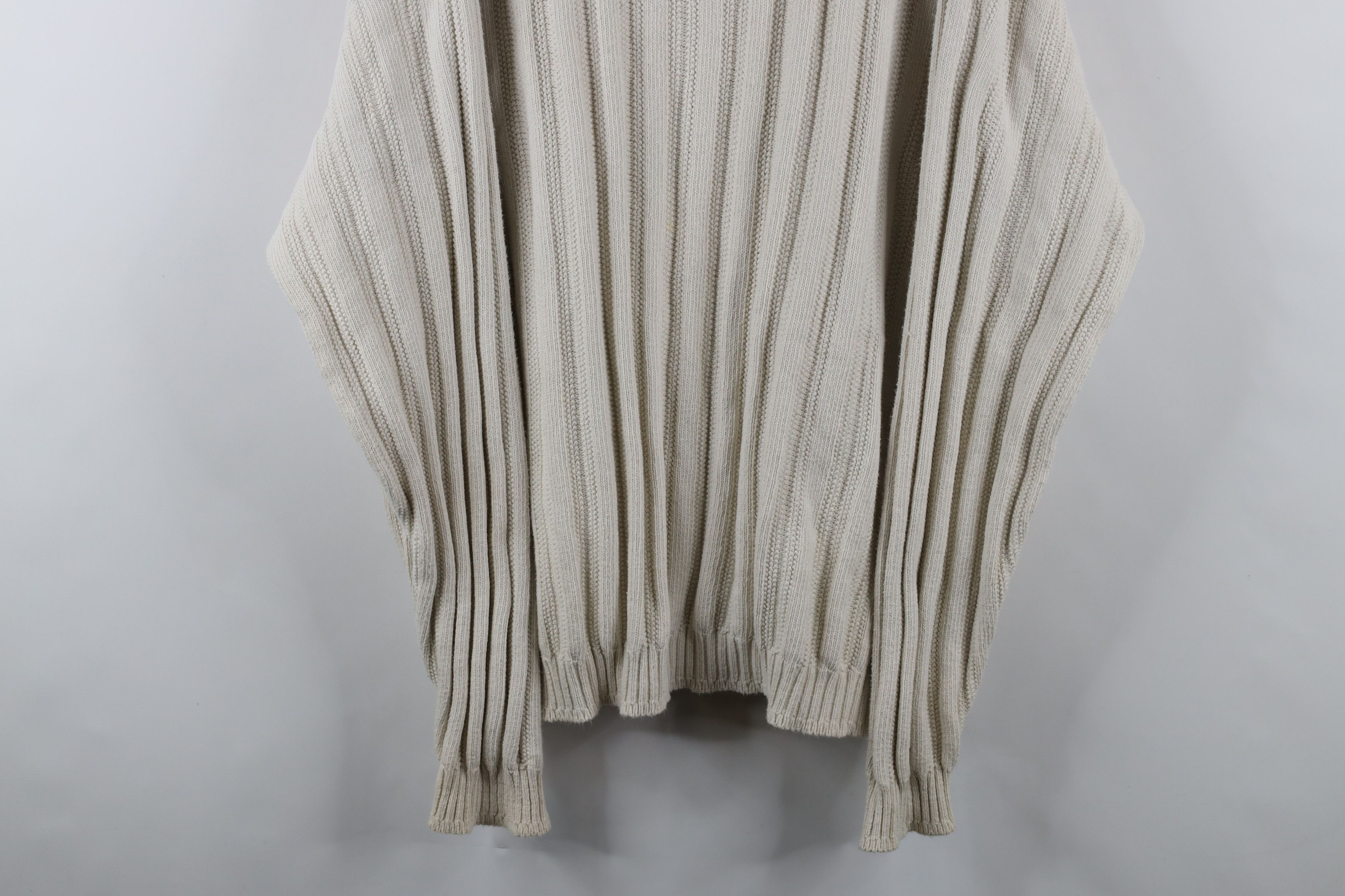 Vintage Vintage 90s Streetwear Framed Cotton Ribbed Knit Sweater USA Size US XXL / EU 58 / 5 - 3 Thumbnail