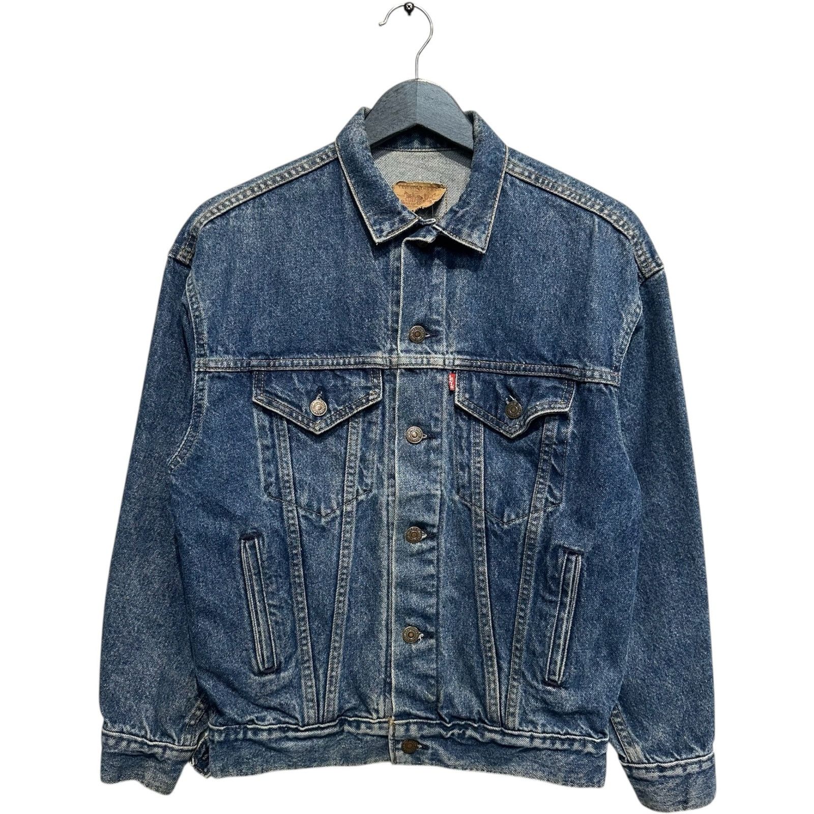 Levi's Vintage Levi's Strauss Dark Wash Denim Trucker Jacket M Size US M / EU 48-50 / 2 - 1 Thumbnail