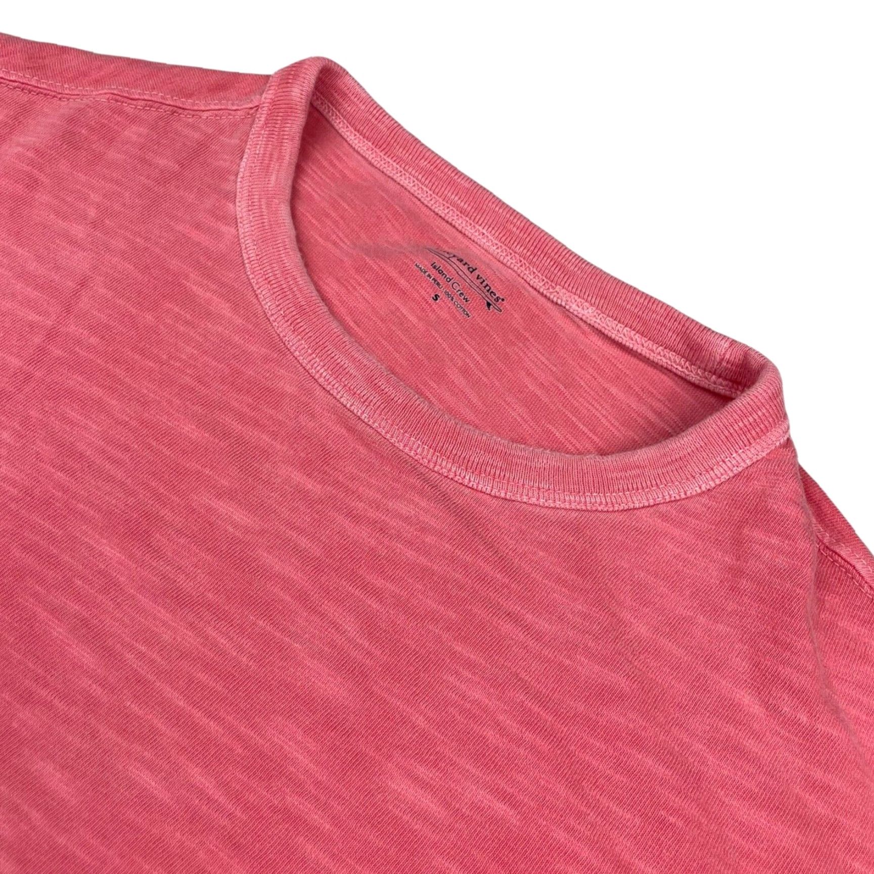 Vineyard Vines Vineyard Vines Sweatshirt Men Crew Island 100% Cotton Pink Small Crewneck Pullover Size US S / EU 44-46 / 1 - 2 Thumbnail