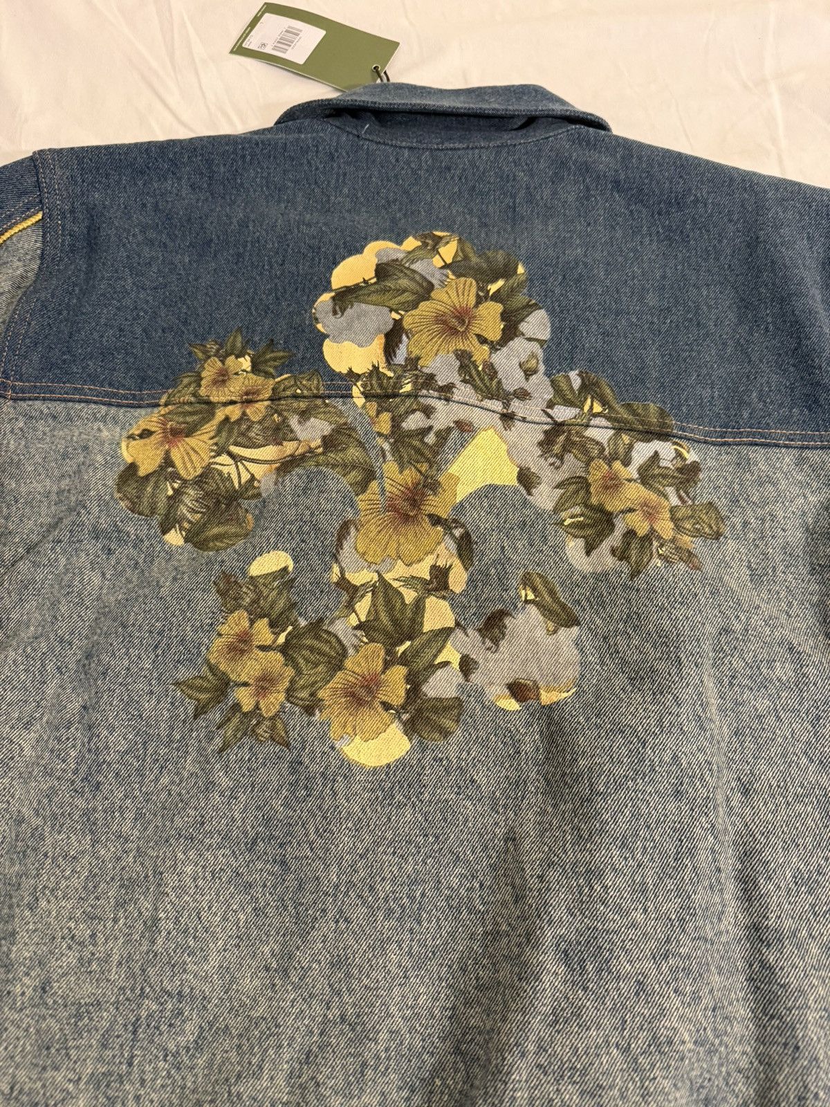 DENIM TEARS × Levi's Denim Tears x Levi's Fleur De-Lis Denim Track Jacket L Size US L / EU 52-54 / 3 - 4 Thumbnail