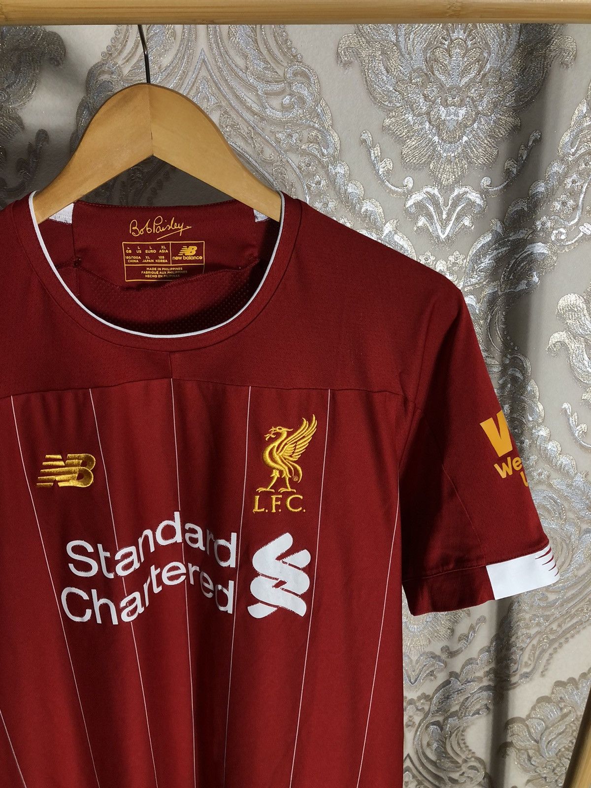 New Balance VINTAGE NEW BALANCE FC LIVERPOOL ENGLAND SOCCER JERSEY Y2K Size US L / EU 52-54 / 3 - 2 Thumbnail