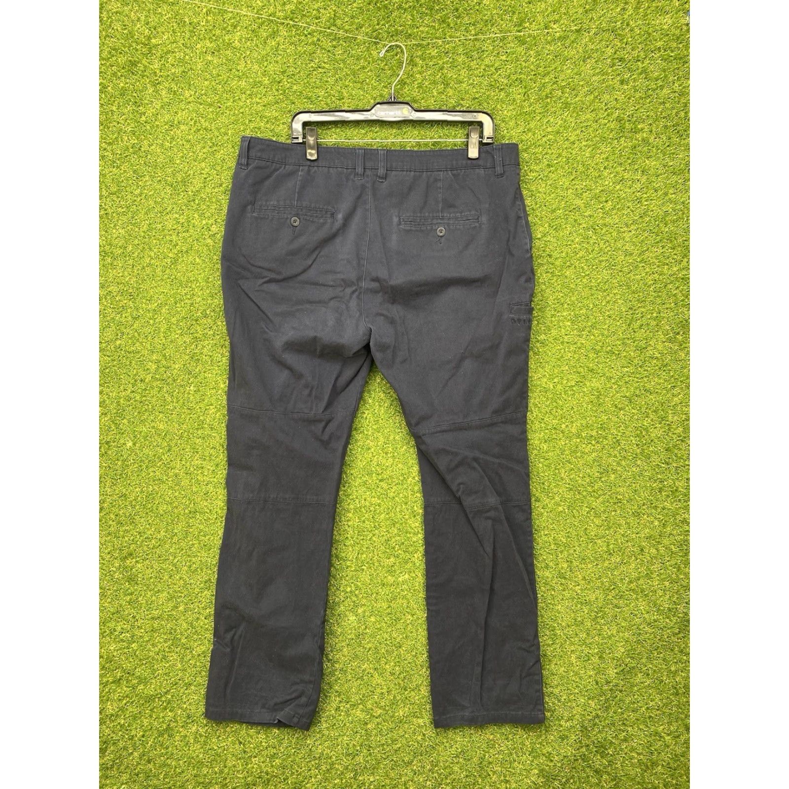 Vintage BYLT Pants Mens XL Classic Chino Blue Comfortable Stretch Slacks Size US 36 / EU 52 - 2 Thumbnail