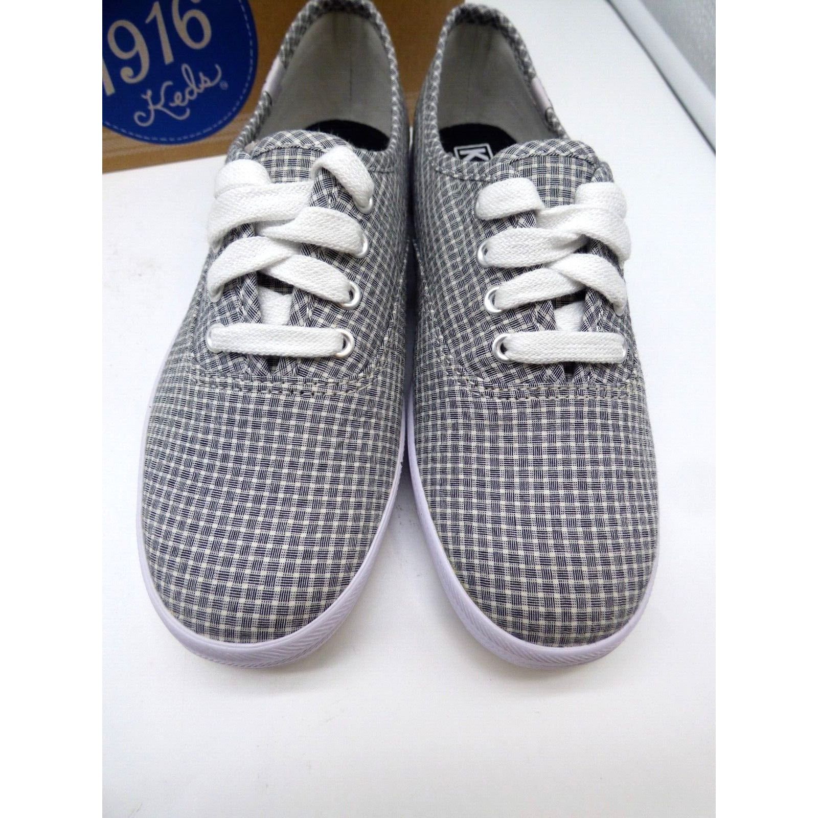 Keds Keds Champion Seersucker Sneaker, Black, US 5, M Size US 5 / IT 35 - 1 Thumbnail
