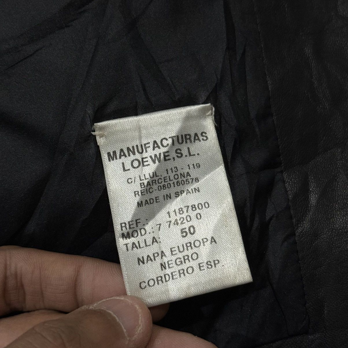Loewe Vintage Loewe Madrid Lamb Leather Buttons Jacket Size US M / EU 48-50 / 2 - 23 Thumbnail