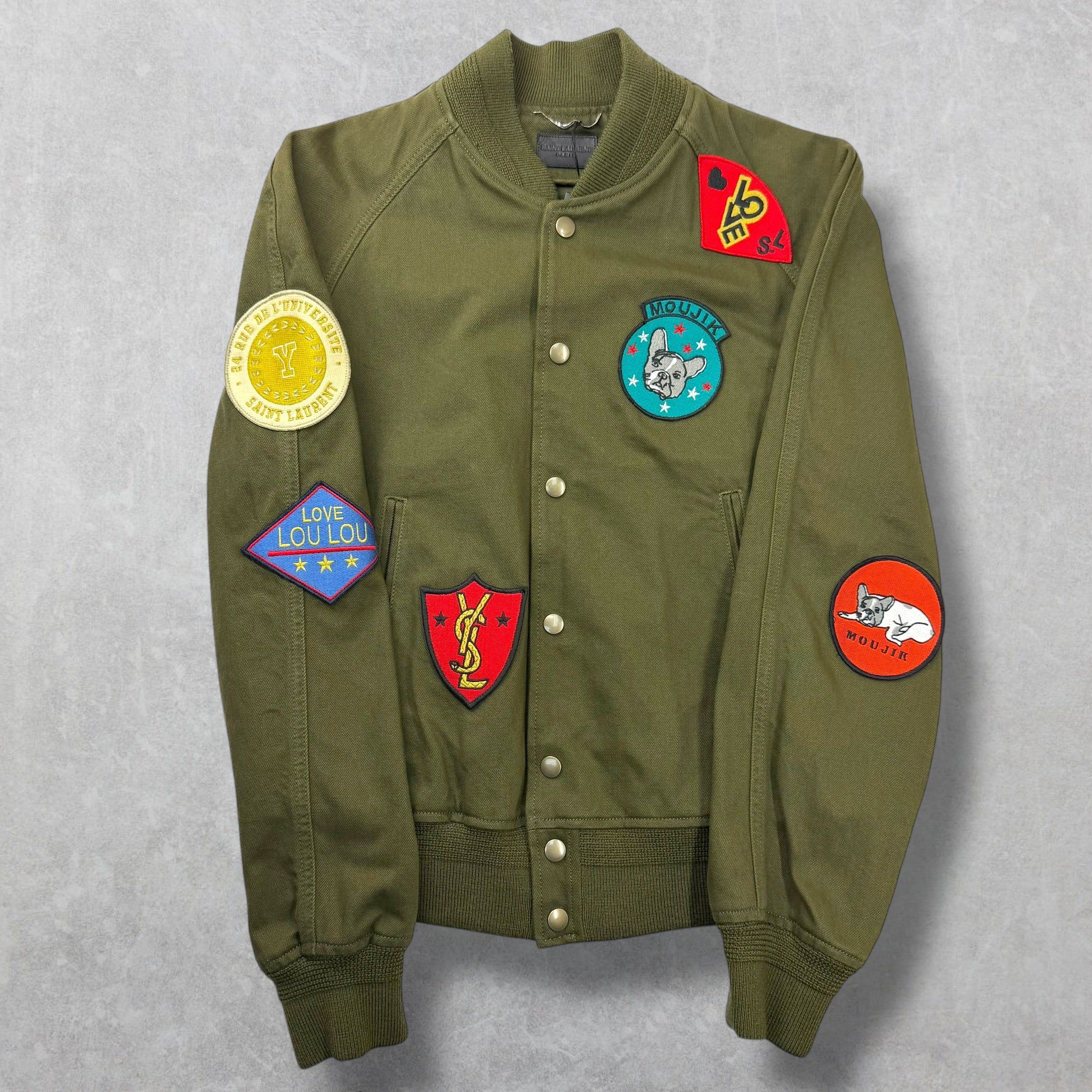 Other Saint Laurent Souvenir Patch Teddy Varsity Jacket S Size US S / EU 44-46 / 1 - 1 Thumbnail