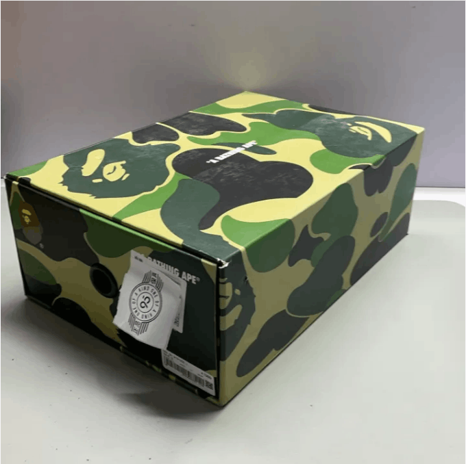 Bape ABATHINGAPE low-top sneaker men's model, lead gray Size US 9.5 / EU 42-43 - 9 Thumbnail