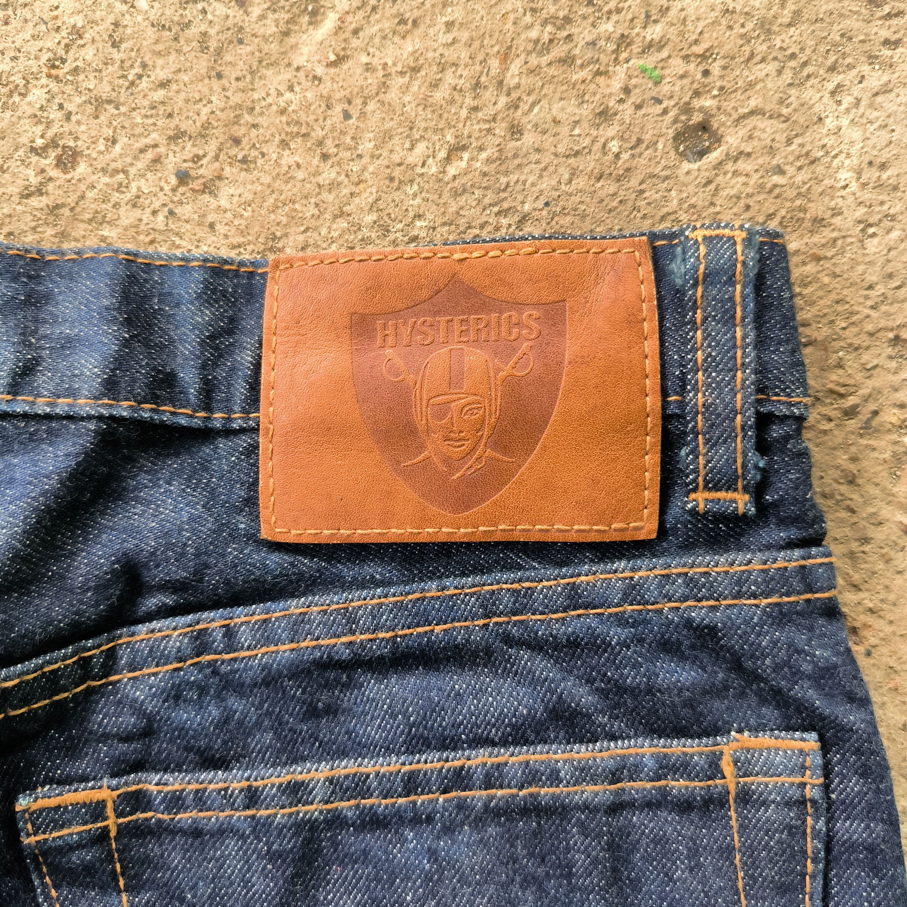 Hysteric Glamour Vintage 1990s Hysteric Glamour Indigo Jeans Size US 29 - 2 Thumbnail