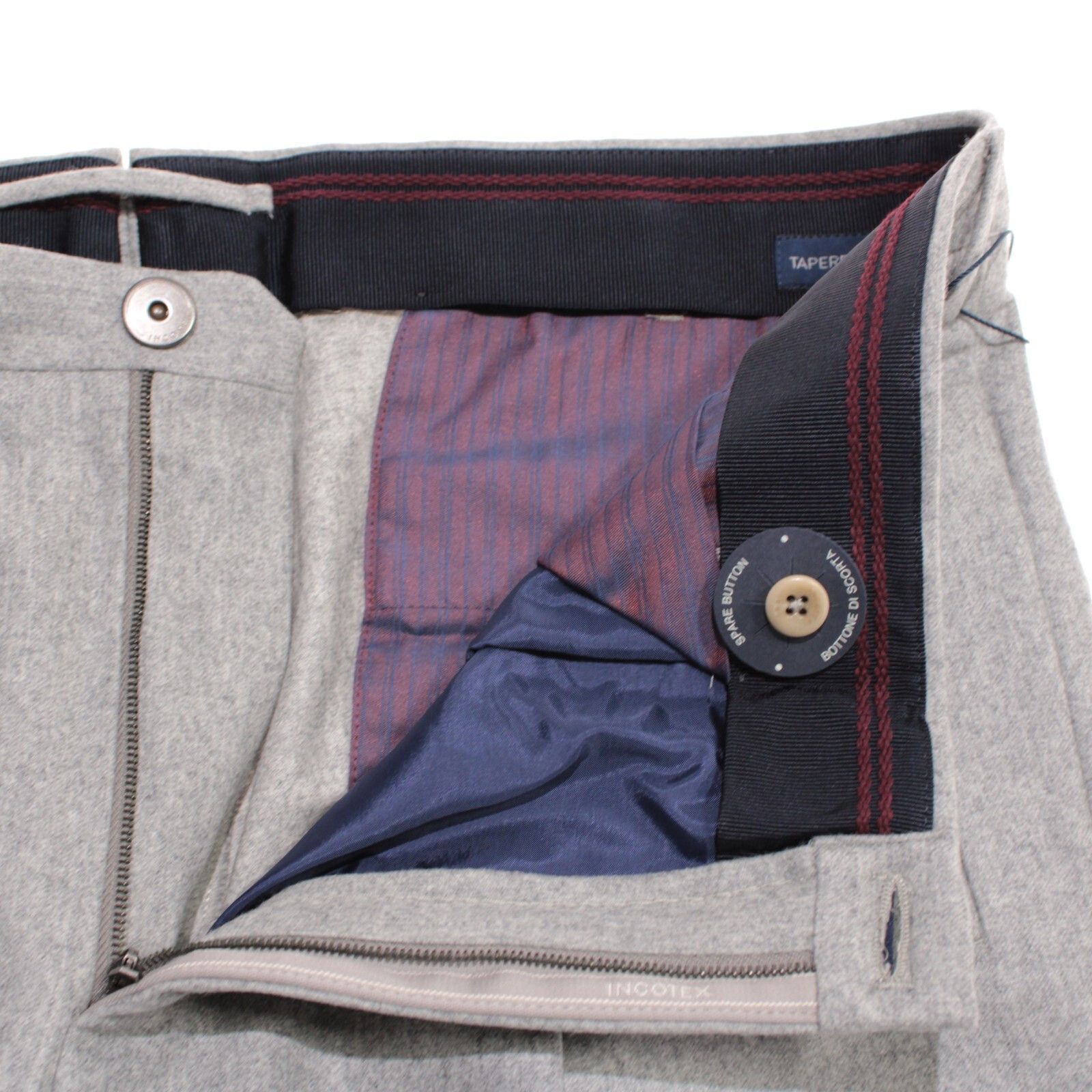 Incotex INCOTEX New with tags Dress Pants Size 38 US In Gray Size US 38 / EU 54 - 4 Thumbnail
