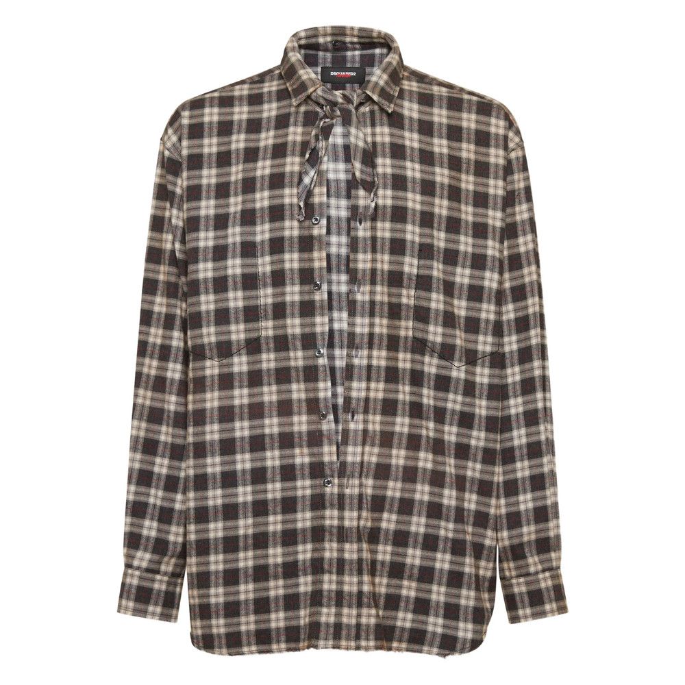 Dsquared2 BROWN Shirts