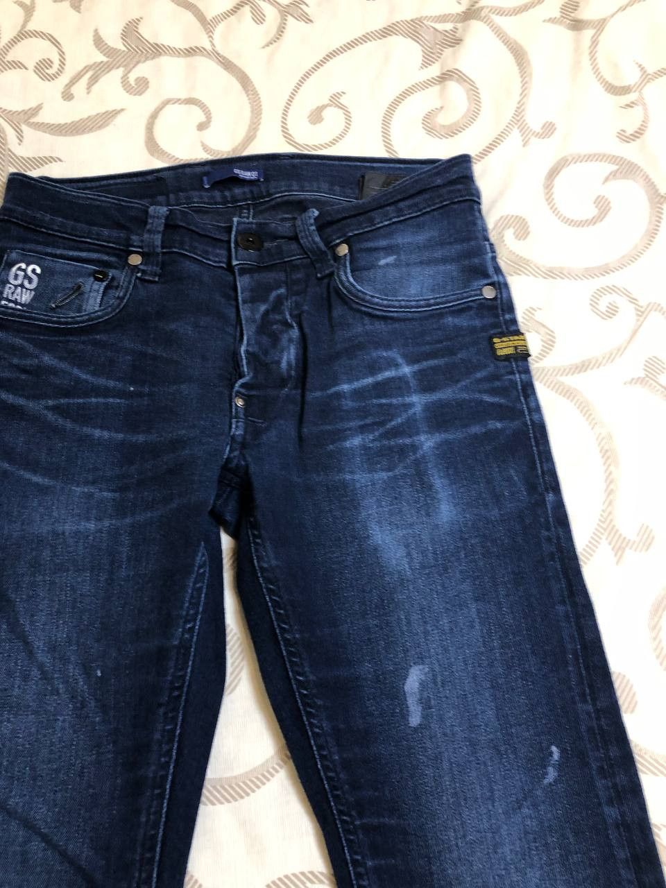 G-Star G-Star DEFEND SUPER SLIM Tapered Denim Jeans Pants Size US 30 / EU 46 - 7 Thumbnail