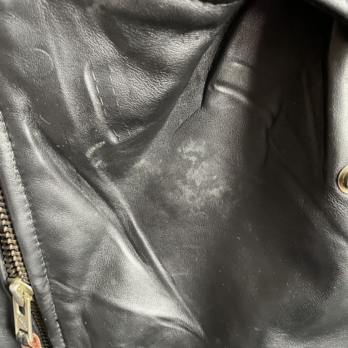 Vanson Leathers × Vintage Vintage Vanson Leather Double Collar Leather Jacket Size US M / EU 48-50 / 2 - 9 Thumbnail