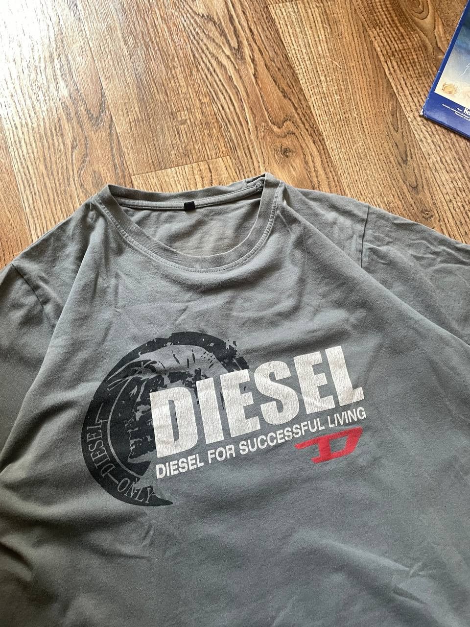 Diesel 90s Diesel Vintage T-Shirt Avant Garde Big Logo Y2K Size US XL / EU 56 / 4 - 3 Thumbnail