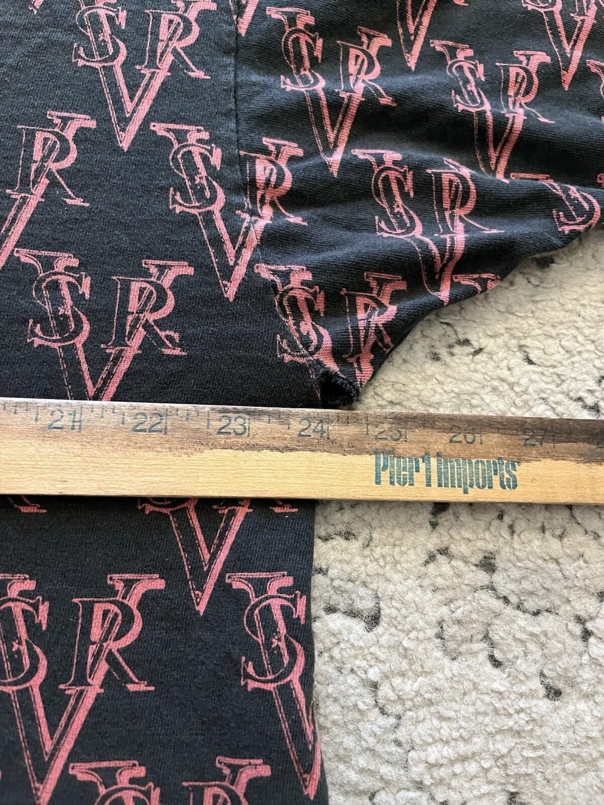 The Unbranded Brand Vintage 90s Stevie Ray Vaughan SRV All Over Print T Shirt XL Size US XL / EU 56 / 4 - 8 Thumbnail