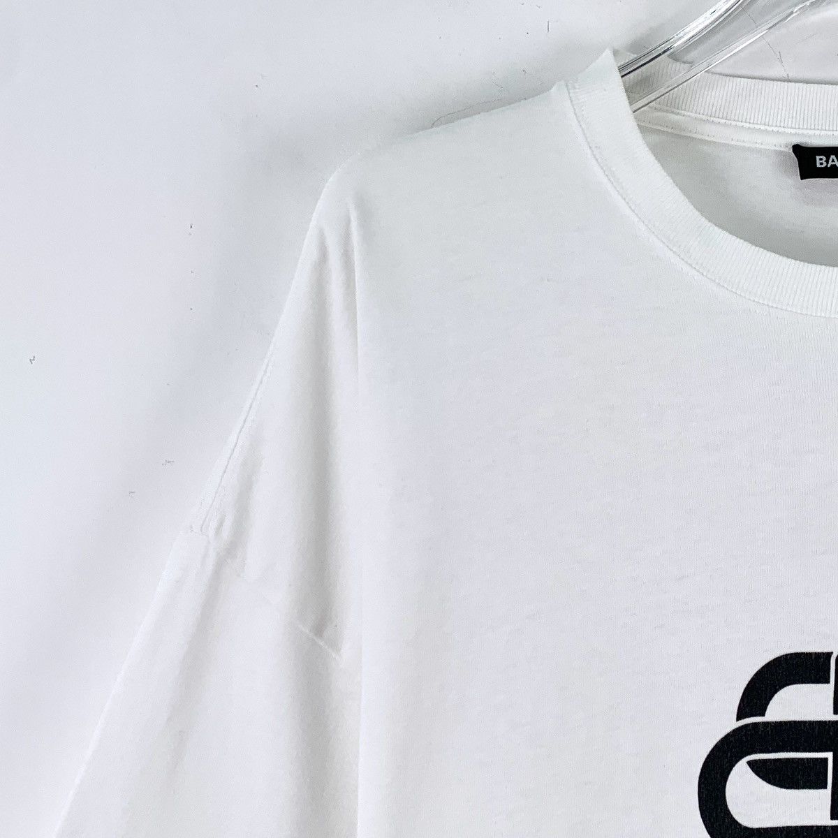 Balenciaga Balenciaga Logo Letter Print Short Sleeve T-shirt K26WX Size US XS / EU 42 / 0 - 3 Thumbnail
