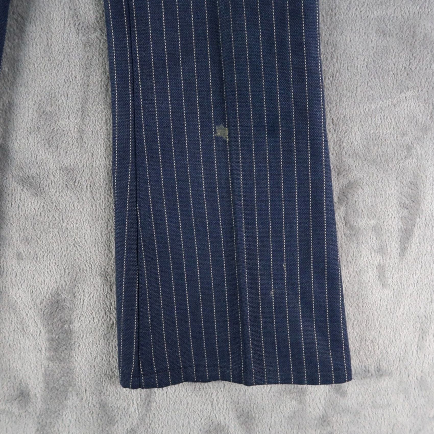Levi's VINTAGE Levi's Big E Students Sta-Prest Striped Flare Slacks 21x23 Made USA Levi's Shirt Pants Mens Size ONE SIZE - 5 Thumbnail