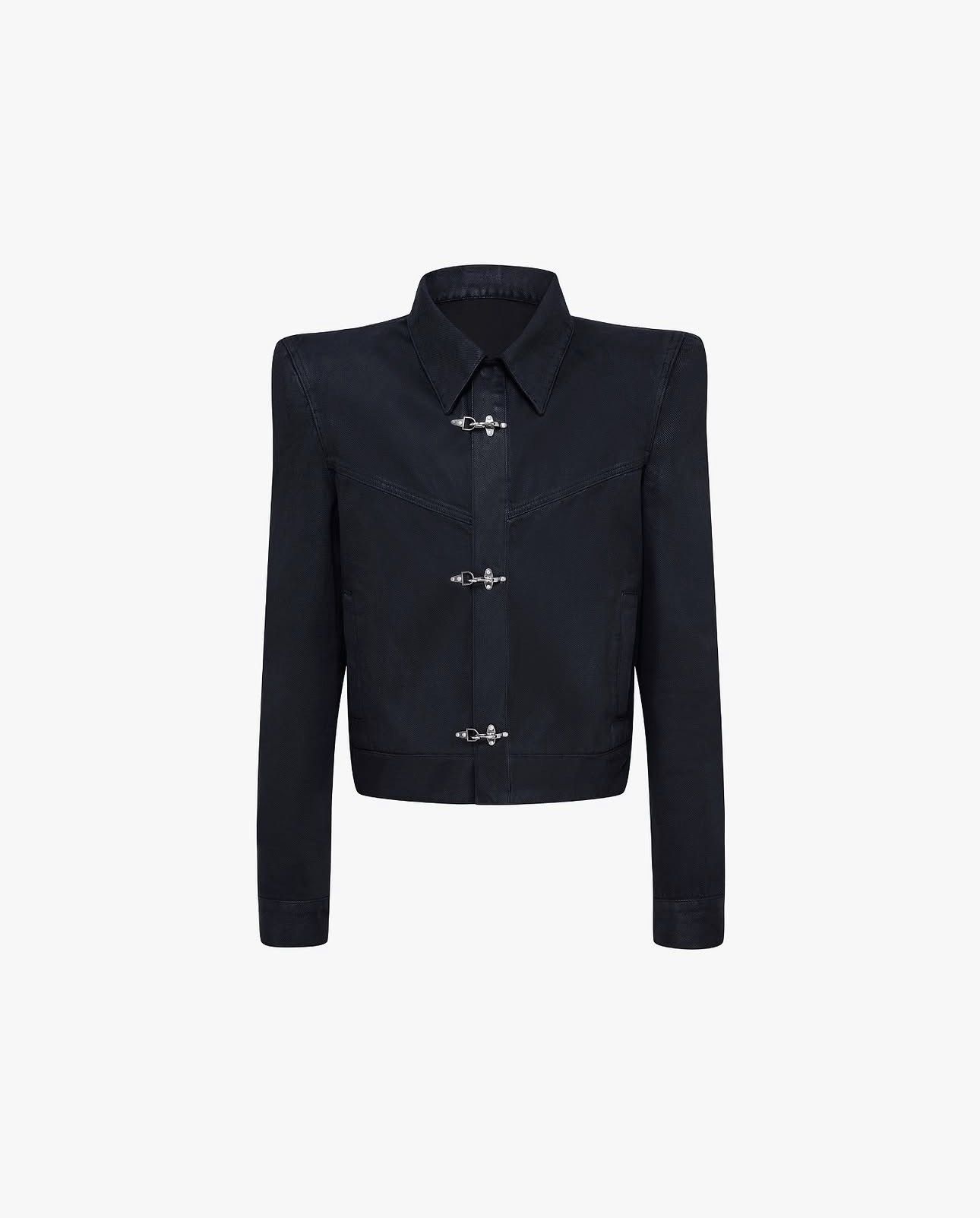 Unvain Studios UNVAIN STUDIOS “WAXED FITTED JACKET” Size US XS / EU 42 / 0 - 2 Thumbnail