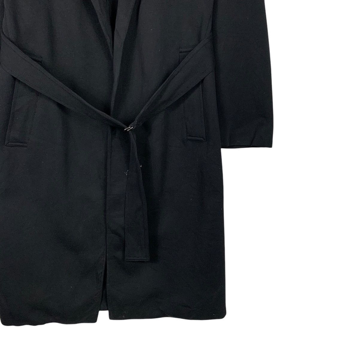 Lemaire × Uniqlo Lemaire Buttonless Belted Long Coat Jacket #2058-C89 Size US L / EU 52-54 / 3 - 7 Thumbnail
