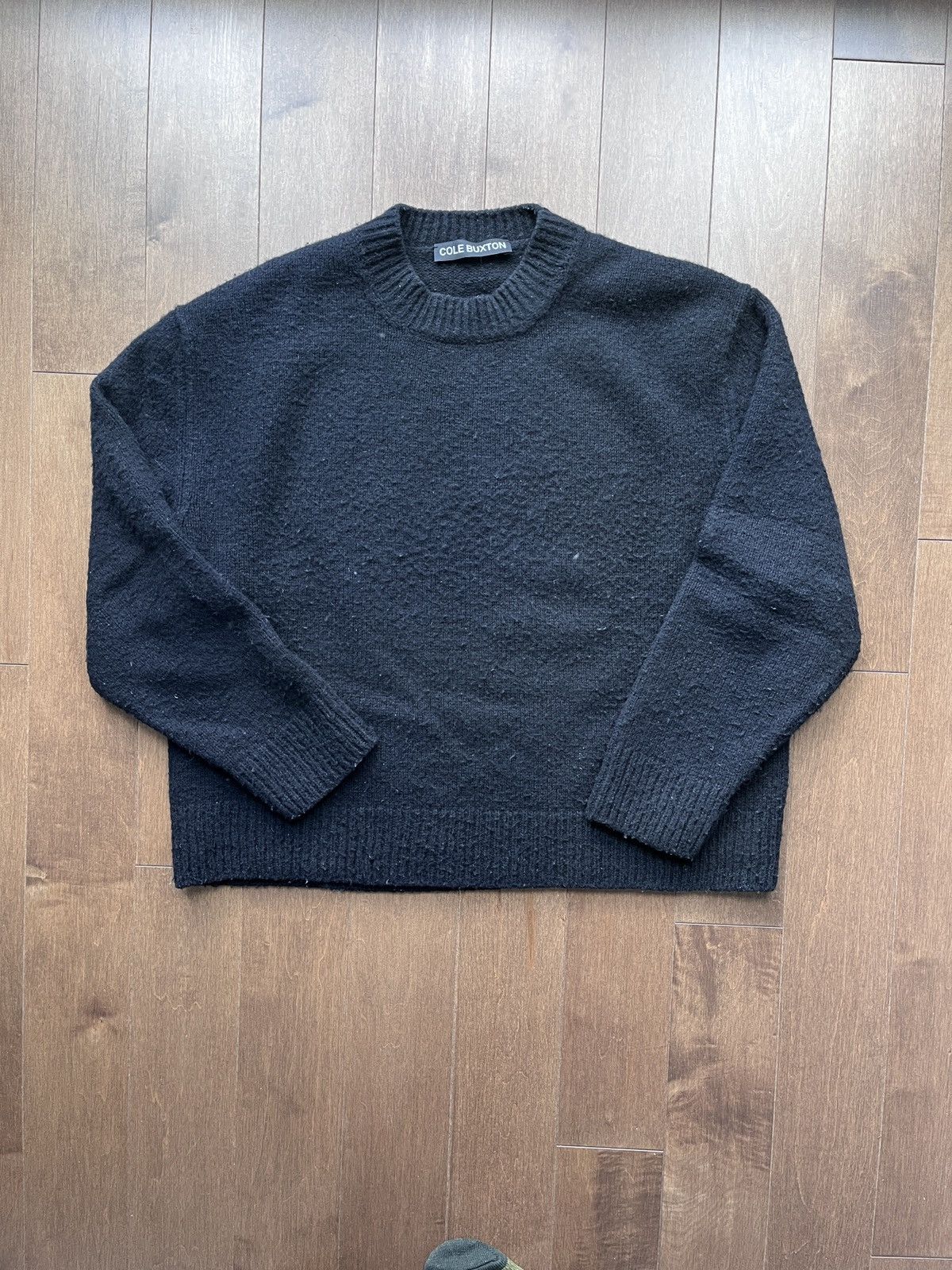 Cole Buxton Cole Buxton - Black Knit Sweater size S | Grailed