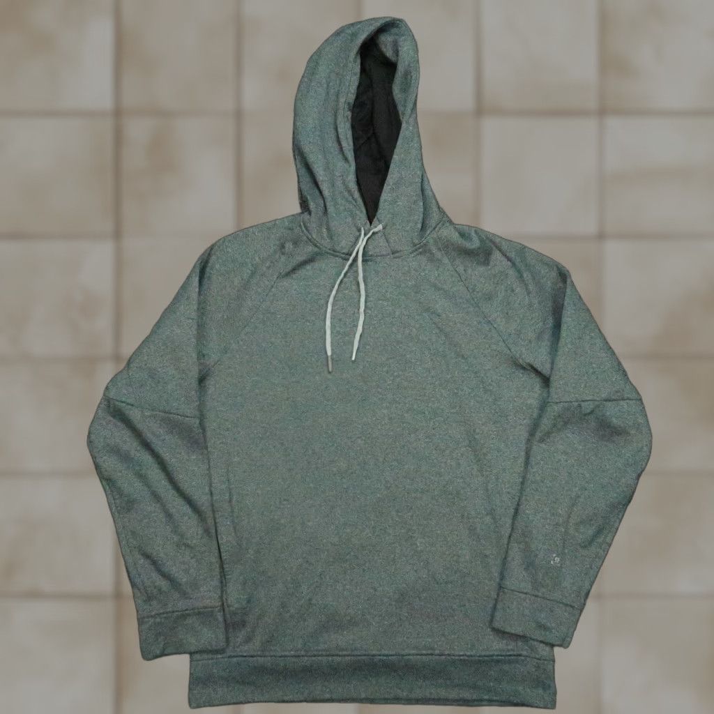 VINTAGE Lululemon Hoodie Men Small Gray Pullover Sweatshirt Hooded Active Fitness Cross Training Gym Running