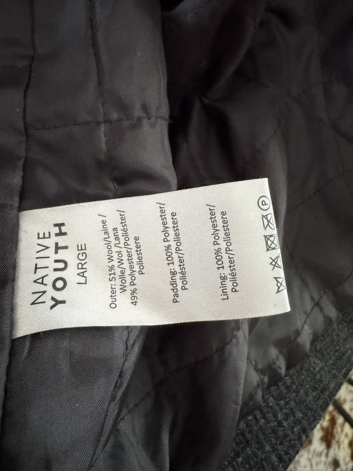 Native Youth Native Youth Wool Prince of Wales Plais Overcoat Size US L / EU 52-54 / 3 - 7 Thumbnail