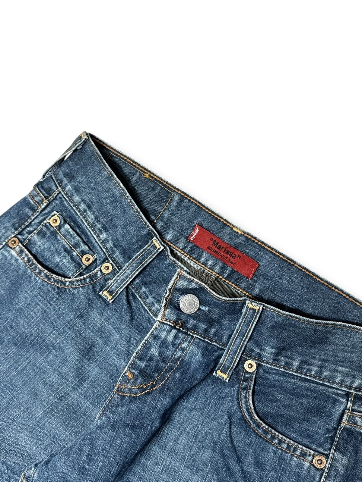 Levi's Vintage Levi's Bootcut Jeans Flared Avantgarde Y2K Japan Size 25" / US 0 / IT 36 - 6 Thumbnail