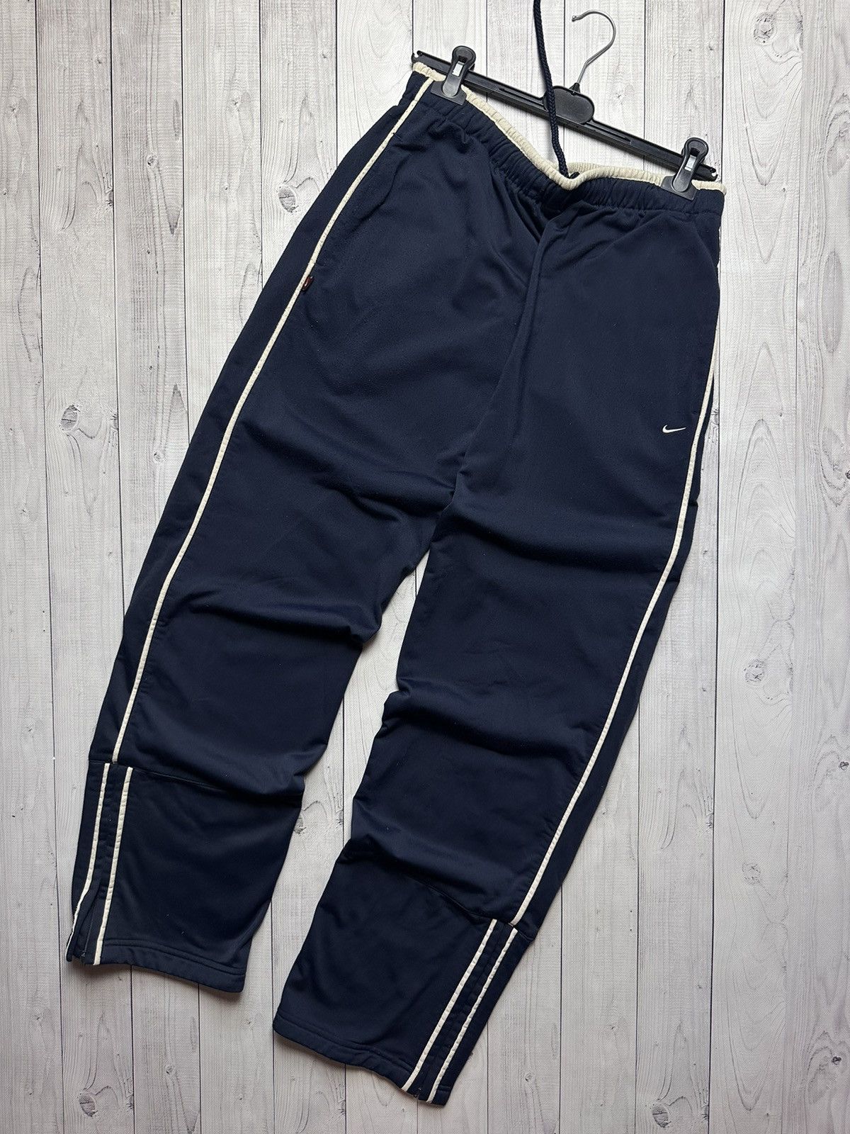 Nike × Vintage Vintage Nike drill pants joggers size XL logo Size US 36 / EU 52 - 1 Thumbnail