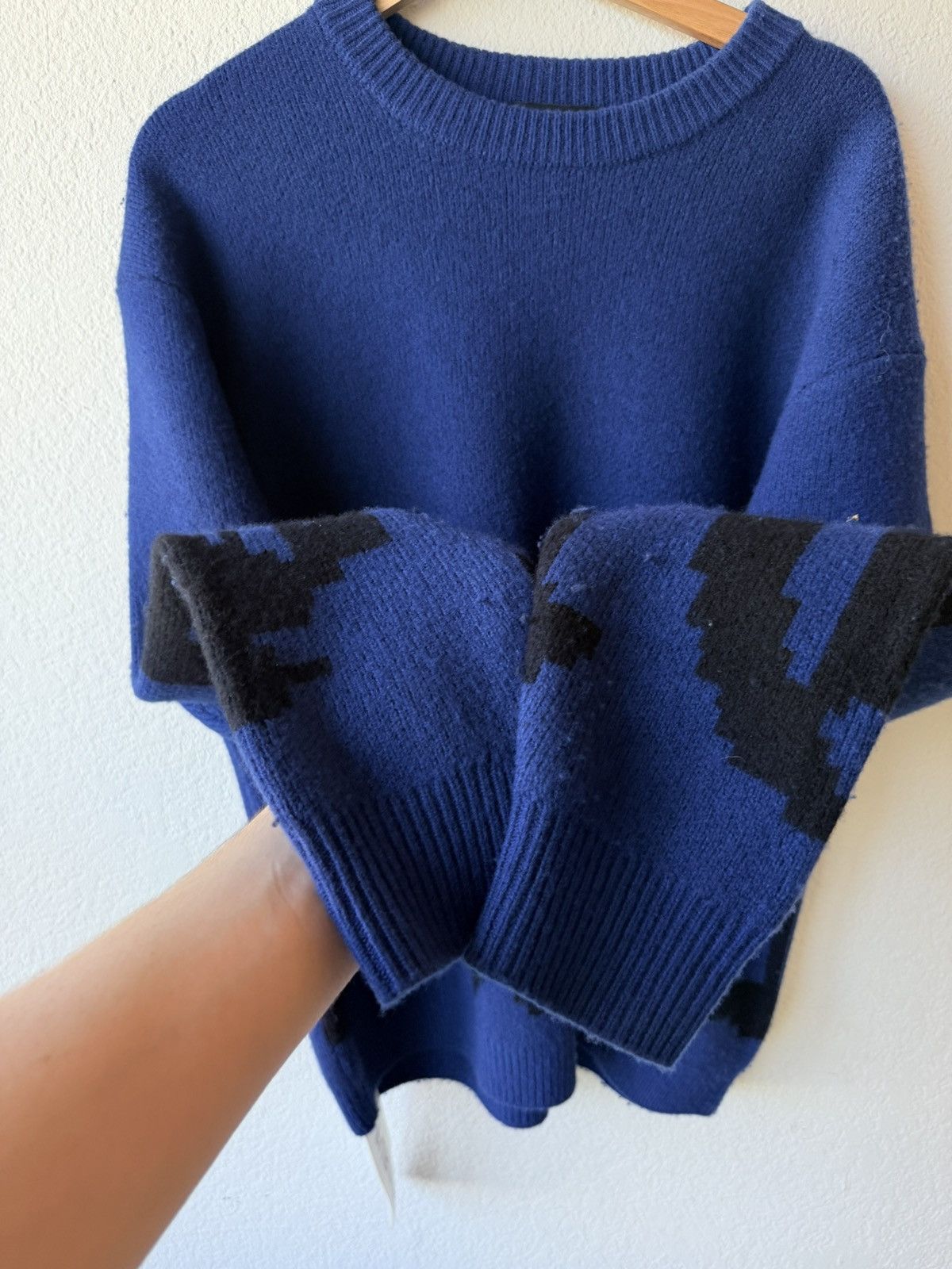 Purple Brand Purple Brand Blue Mohair Knitted Sweater Size US S / EU 44-46 / 1 - 2 Thumbnail