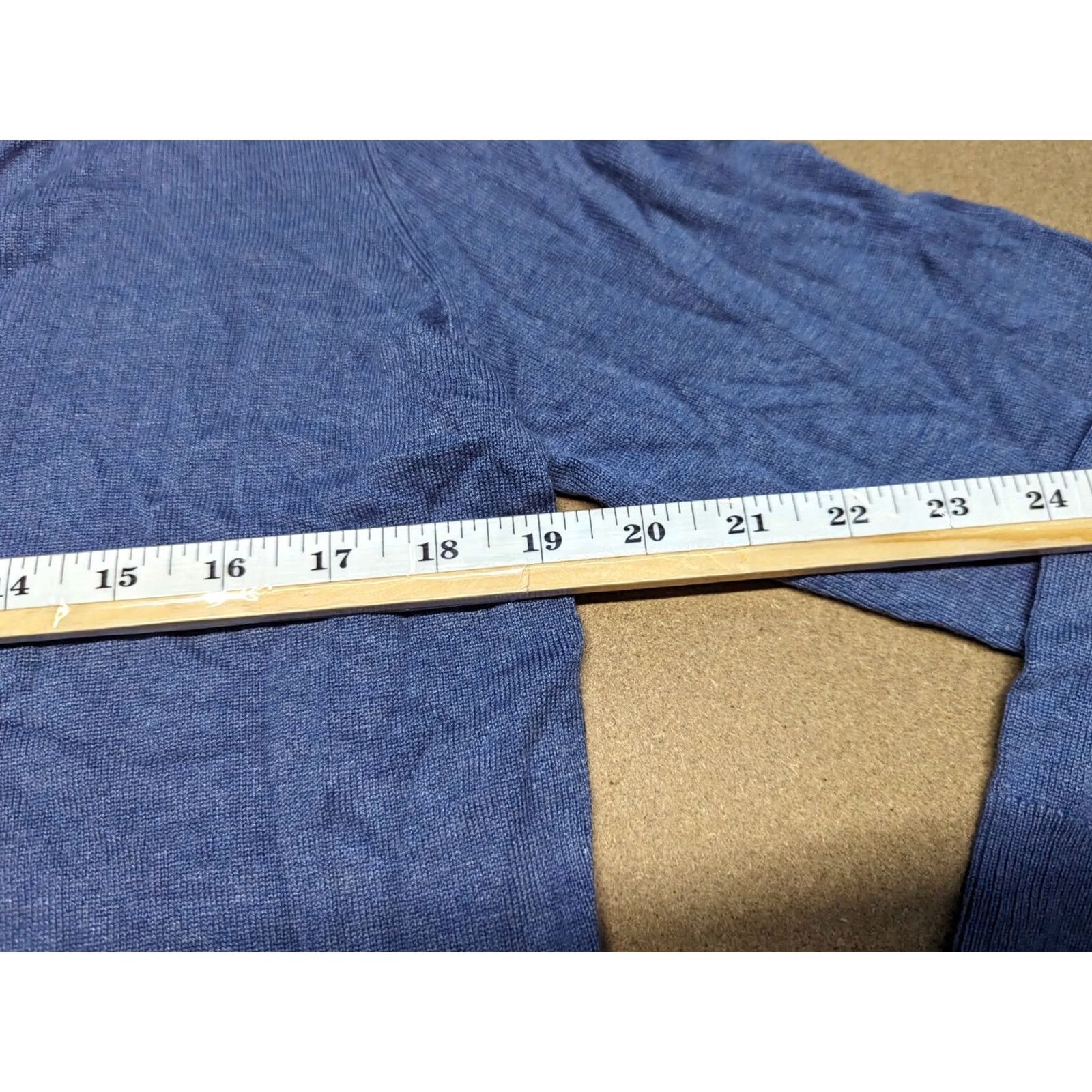 Vintage Marie Lund Copenhagen Womens Jumper Size XL Pullover Blouse Viscose Sweater Blue Size XL / US 12-14 / IT 48-50 - 4 Thumbnail