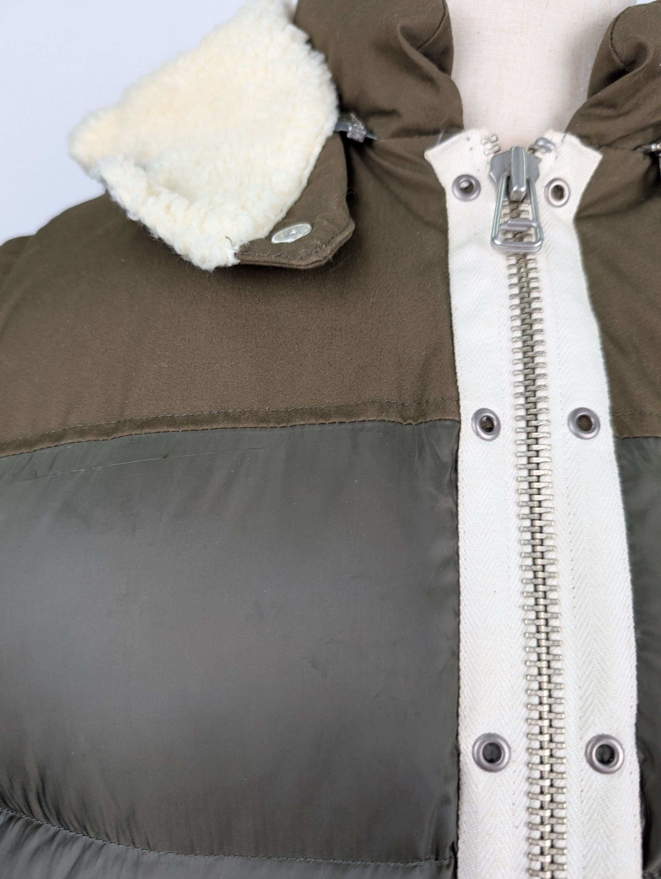 John Undercover John Undercover Khaki 2-Way Puffer Down With Hood Size US L / EU 52-54 / 3 - 4 Thumbnail