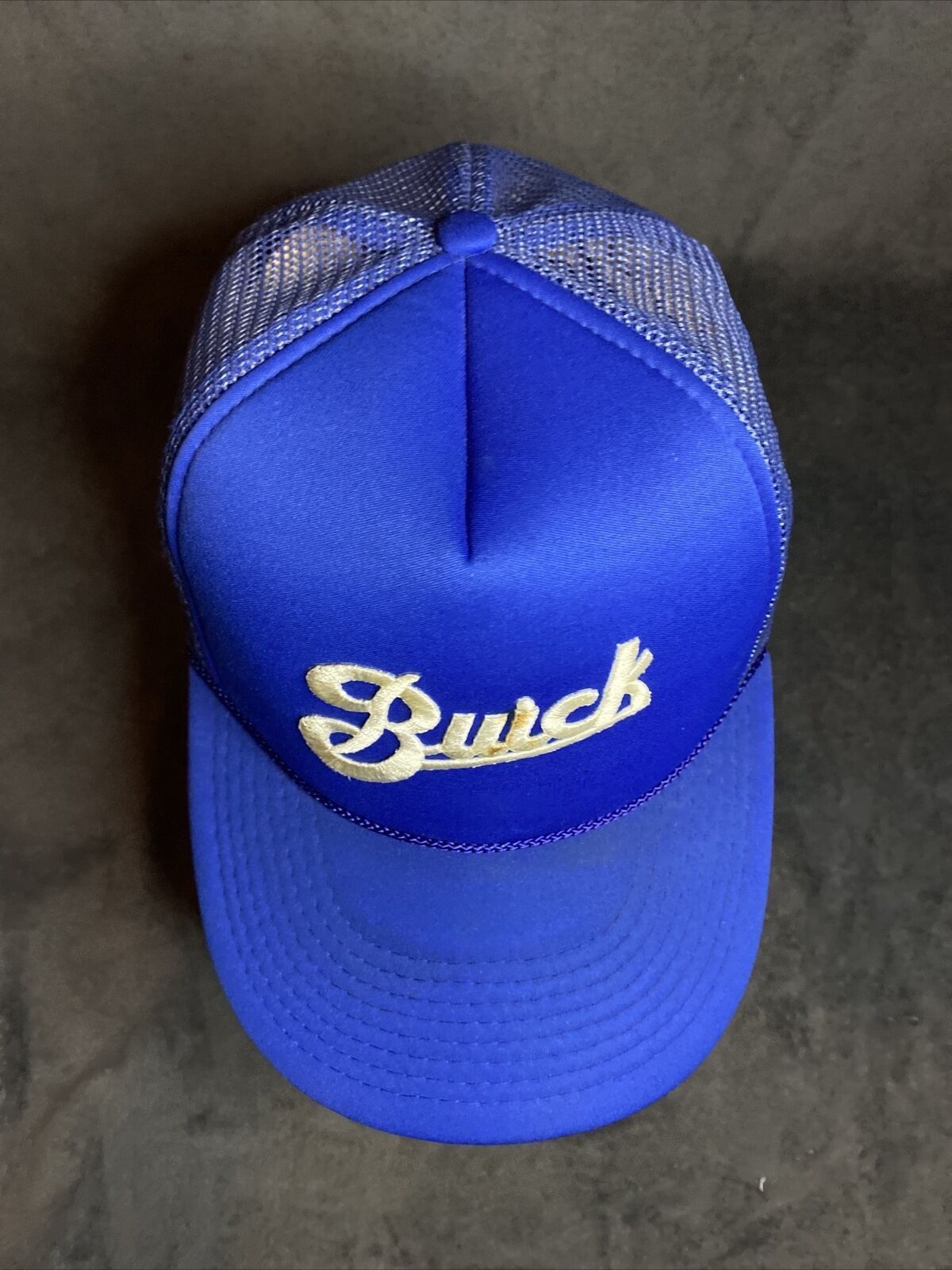 Other Vintage 80s Buick Trucker Hat Cap Mesh Embroidered Flawed Size ONE SIZE - 2 Thumbnail