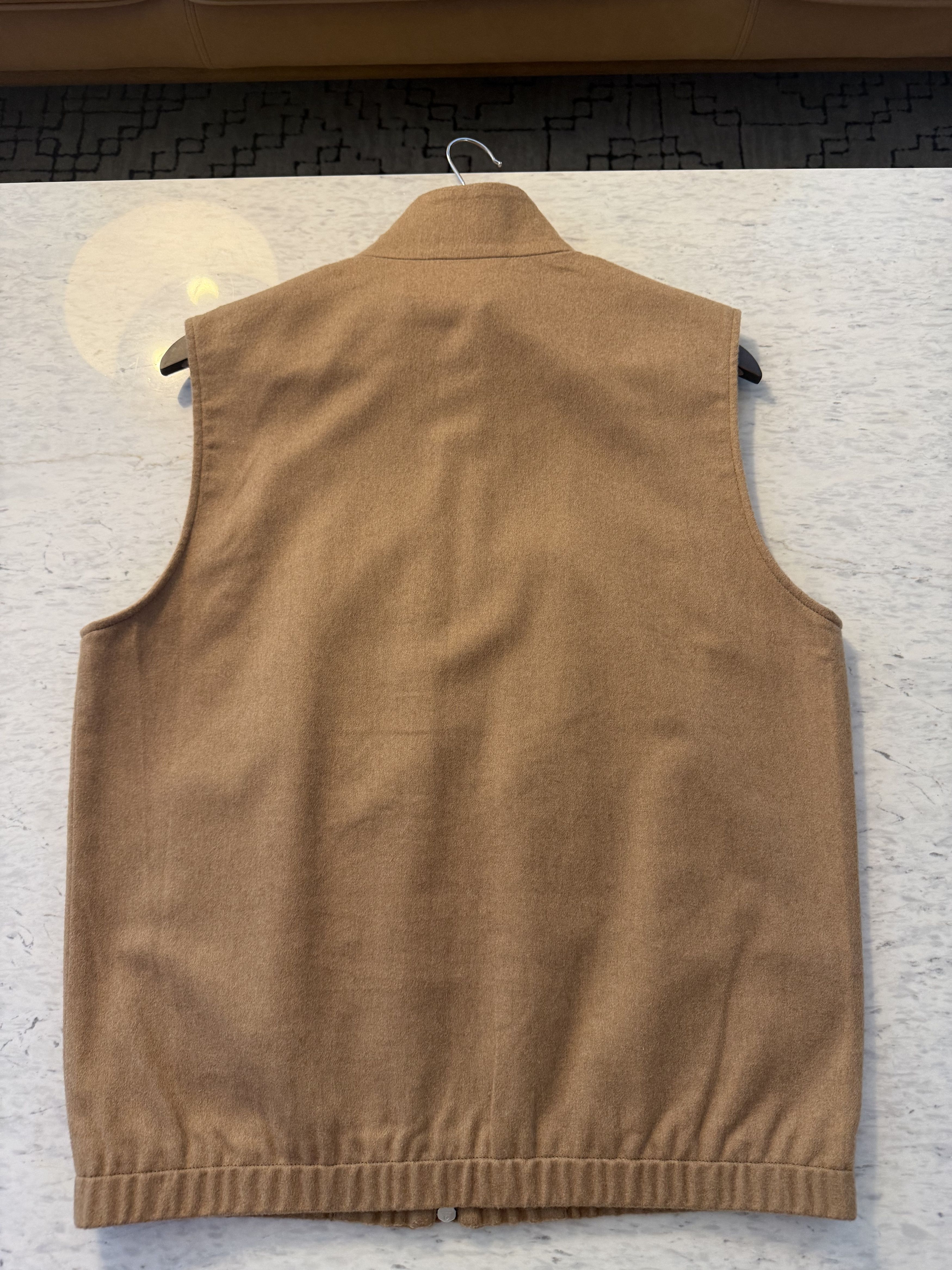 Suitsupply Camel Vest Size US M / EU 48-50 / 2 - 2 Thumbnail