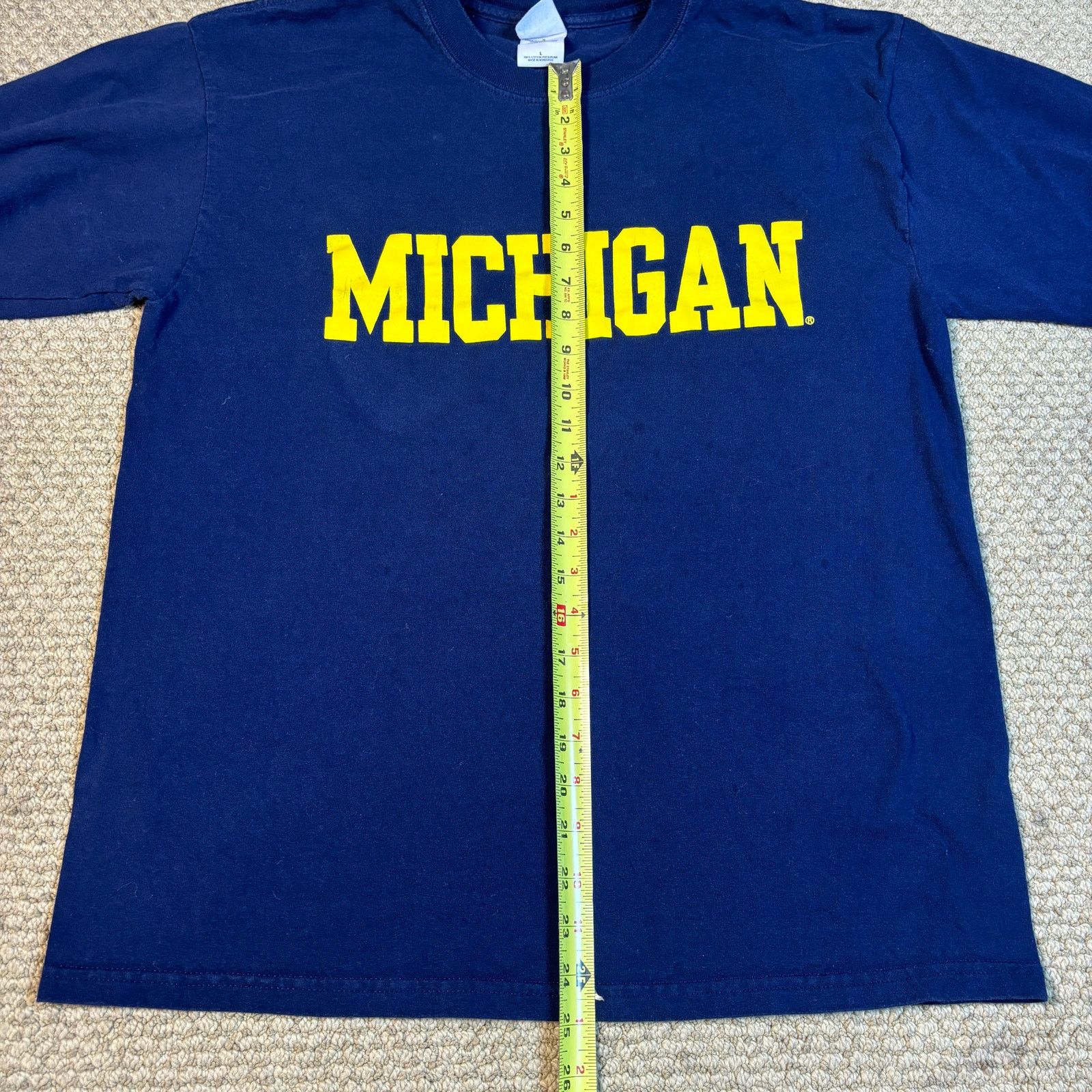 Gildan vintage y2k 2000s University of Michigan longsleeve large Size US L / EU 52-54 / 3 - 6 Thumbnail