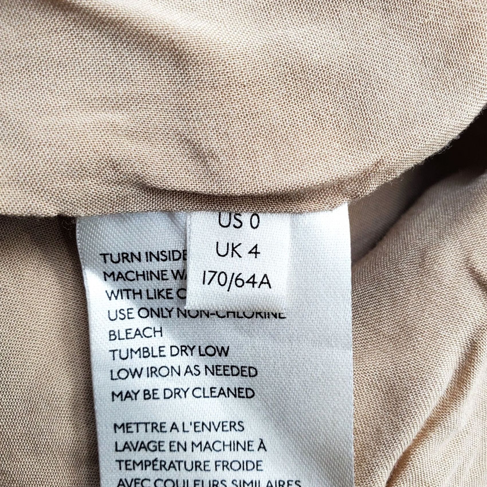 Free People Free People Skirt Womens 0 Tan Crushed Velvet A-Line Mini Lined Pockets Size 25" / US 0 / IT 36 - 6 Thumbnail