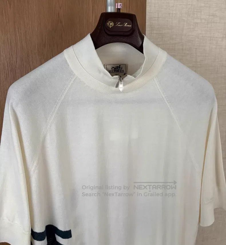 Hermes Hermes Short Sleeve Knit T-Shirt Size US XXL / EU 58 / 5 - 2 Thumbnail