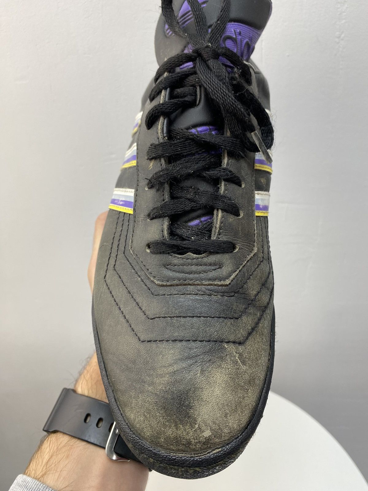 Adidas × Vintage Vintage 80s 90s Adidas Made in Argentina Soccer Boots Shoes Size US 8 / EU 41 - 16 Thumbnail