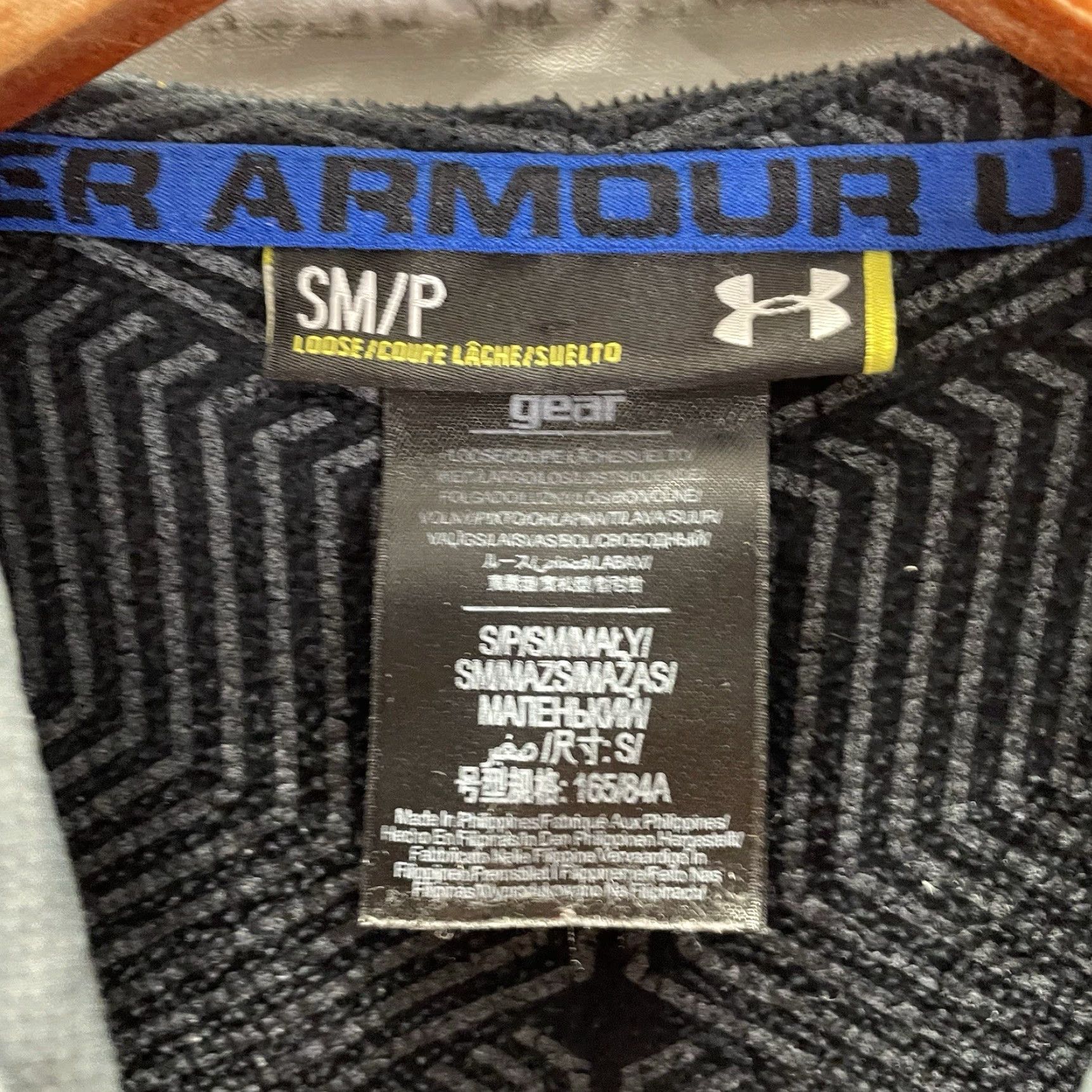 Under Armour Under Armour Hoodie Mens Size S Black Half-Zip Hooded Pullover Zip Closure Pullover Hooded Sweatshirt Size US S / EU 44-46 / 1 - 4 Thumbnail