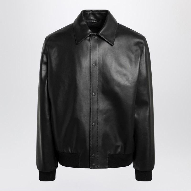 Fendi Fendi Black Leather Blouson Size US S / EU 44-46 / 1 - 1 Thumbnail