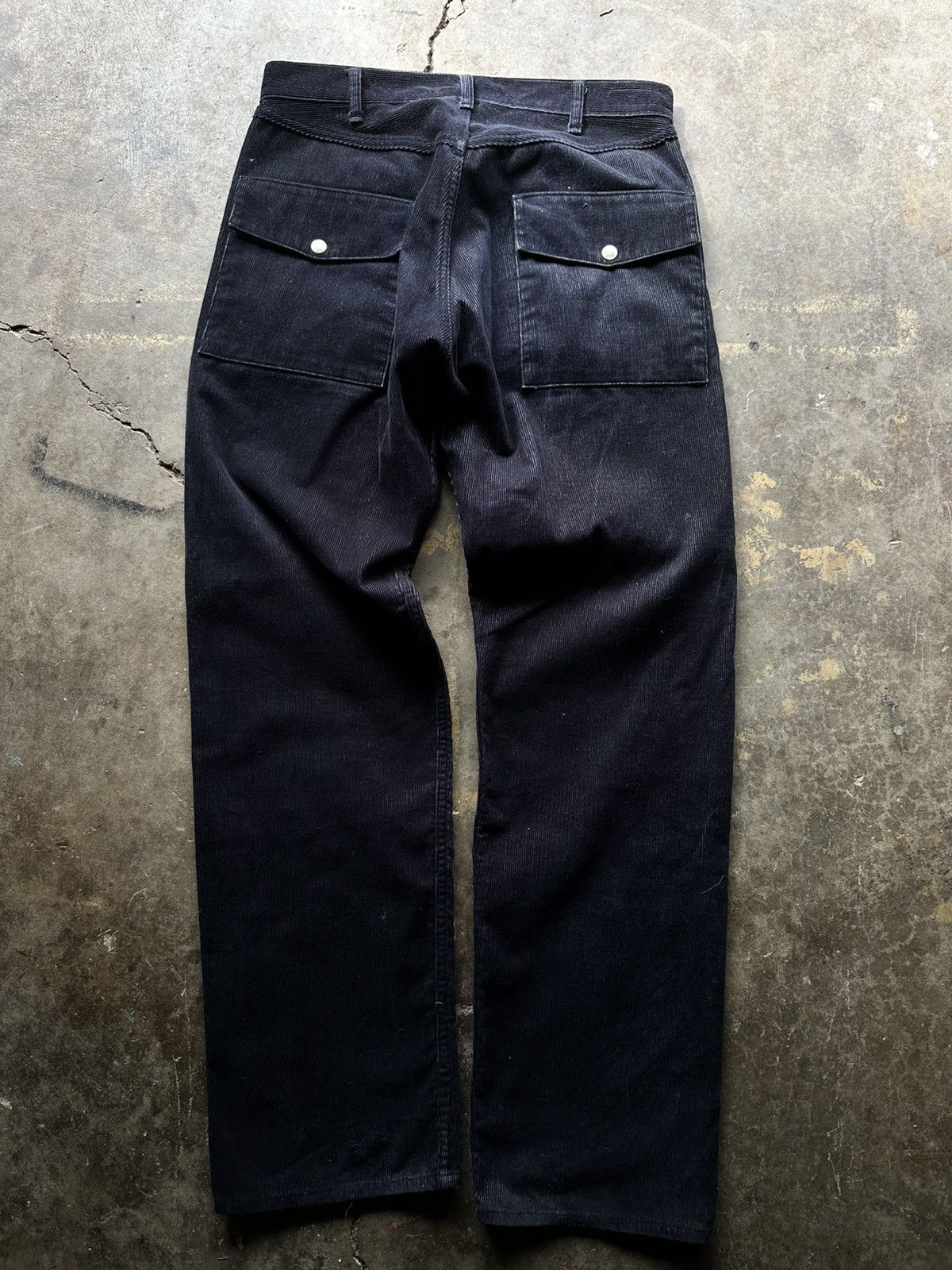 Other navy corduroy mmswlabs front pocket trousers Size US 32 / EU 48 - 6 Thumbnail