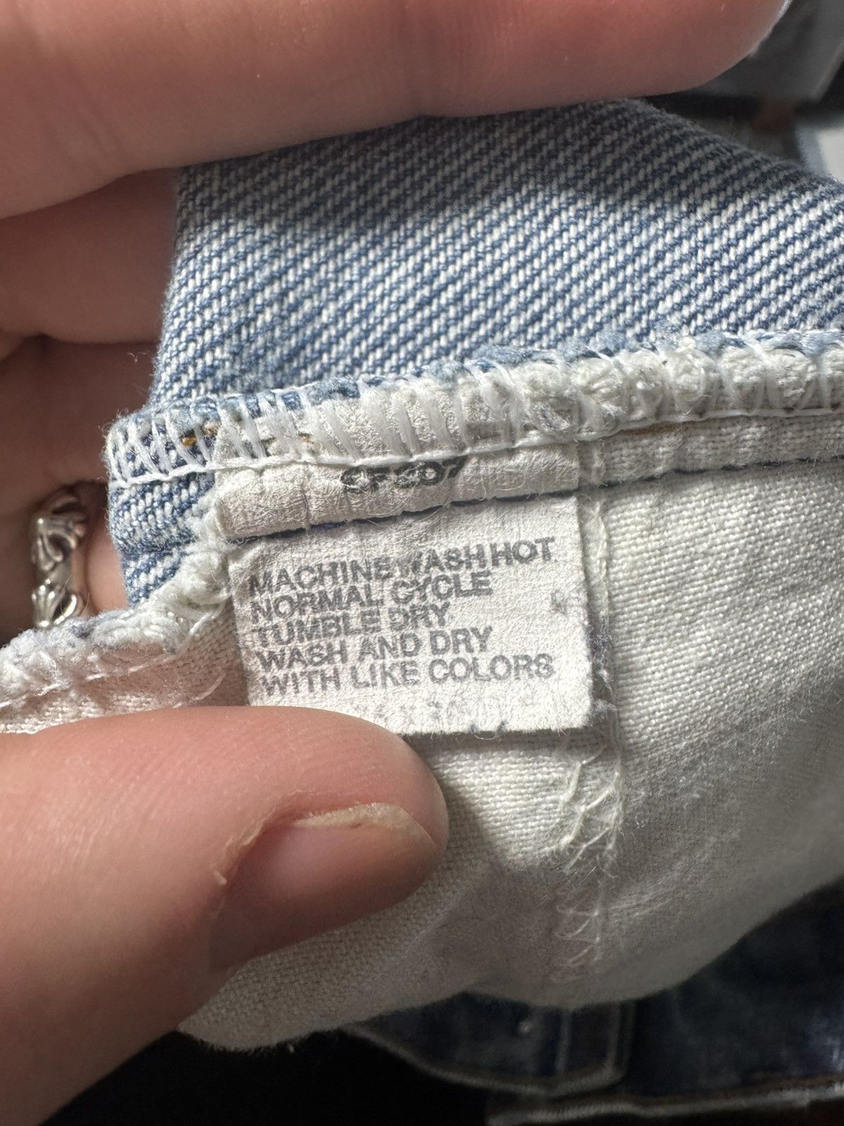 Levi's Vintage 80’s orange tab Levis Size US 33 - 5 Thumbnail