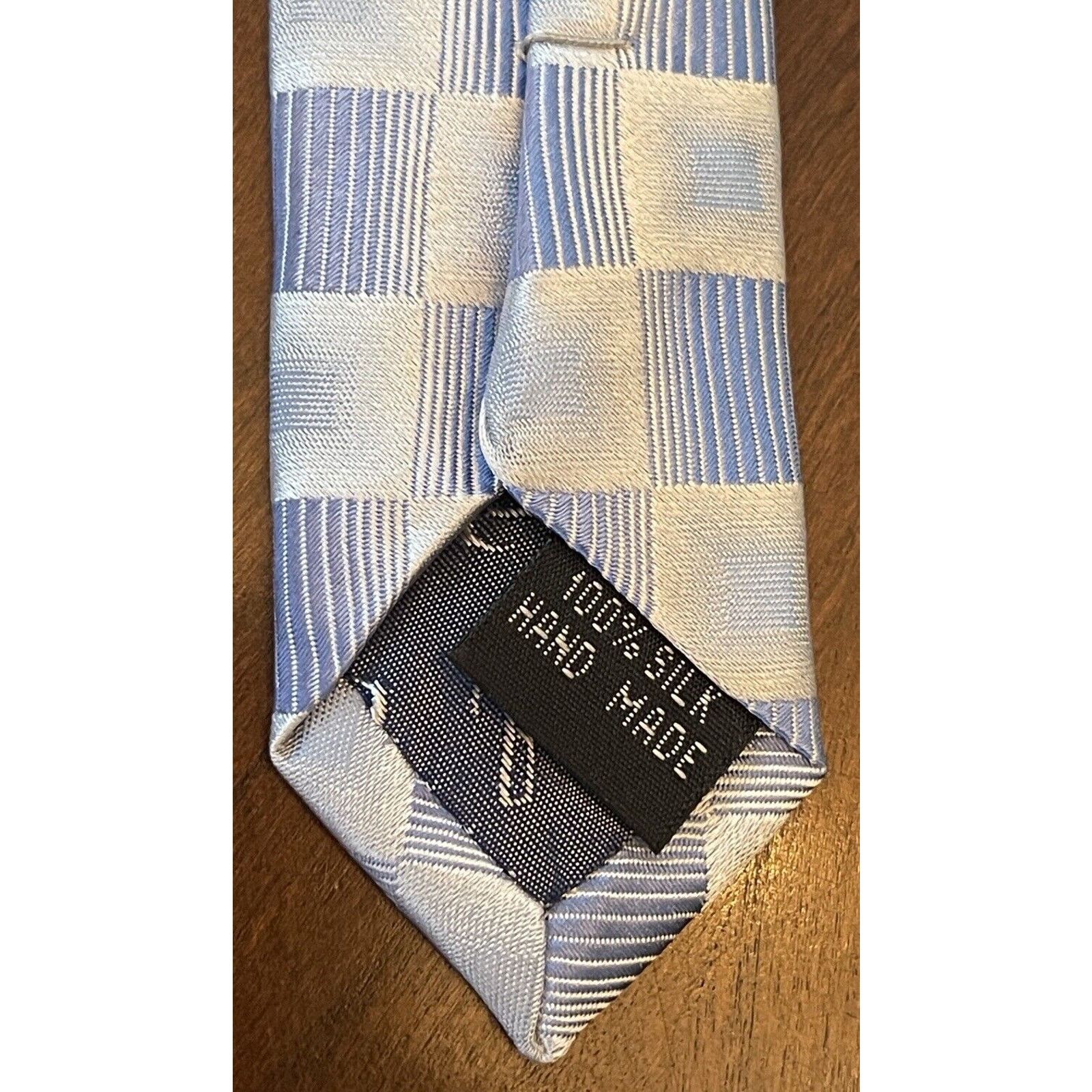 Other Belisi Blue 100% Silk Hand Made 100% Silk Made In China Size ONE SIZE - 7 Thumbnail