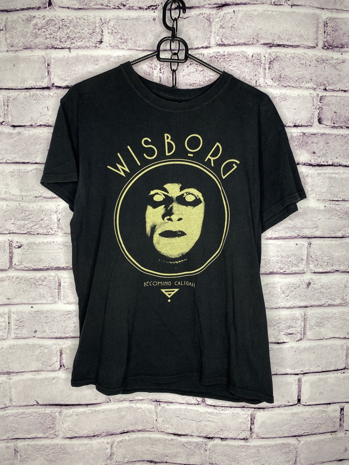Band Tees Men's Vintage 90s T-Shirt Wisborg Becoming Caligari Tee Size US S / EU 44-46 / 1 - 1 Thumbnail