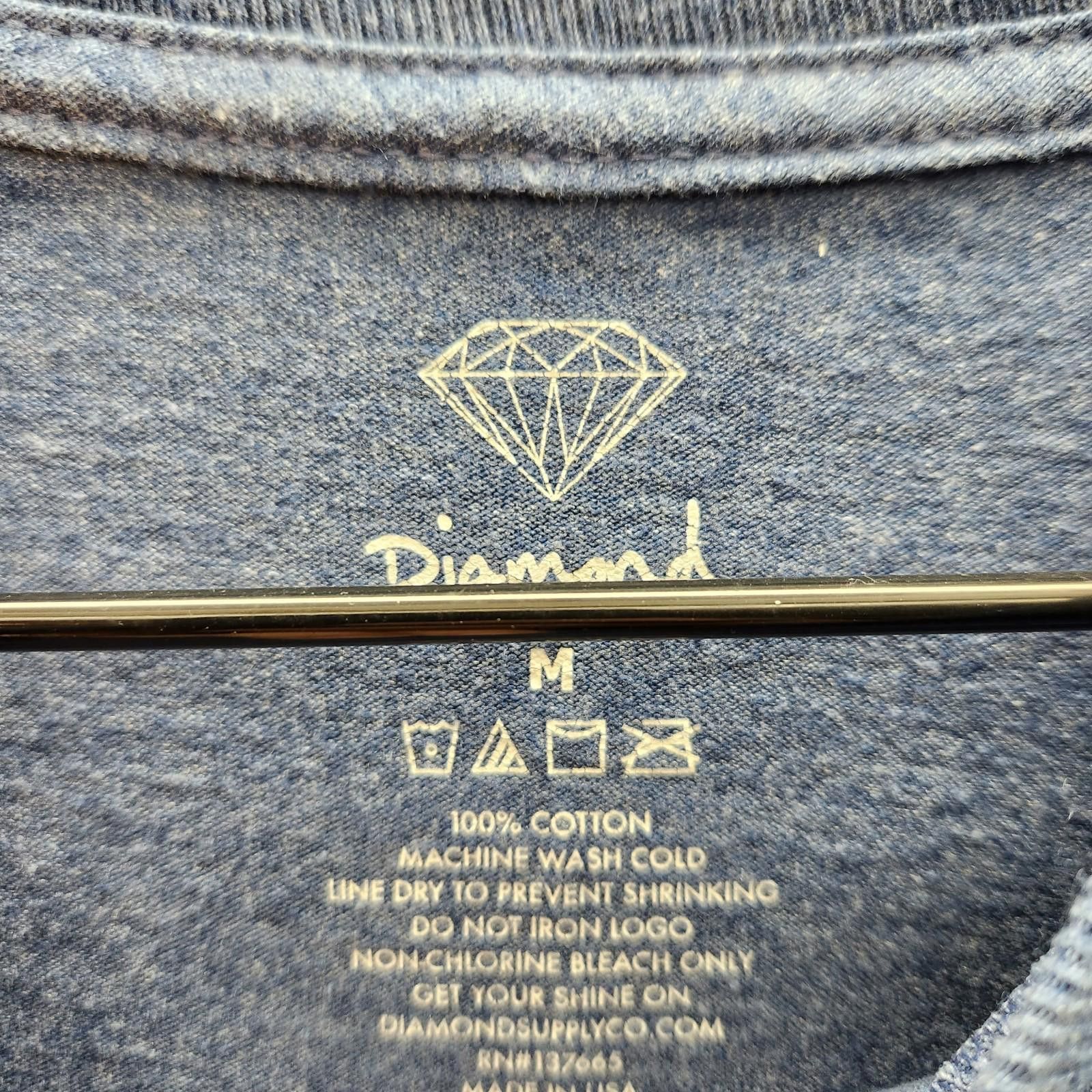 Diamond Supply Co. Diamond Supply Co Graphic Tshirt Blue Size Medium Size US M / EU 48-50 / 2 - 4 Thumbnail