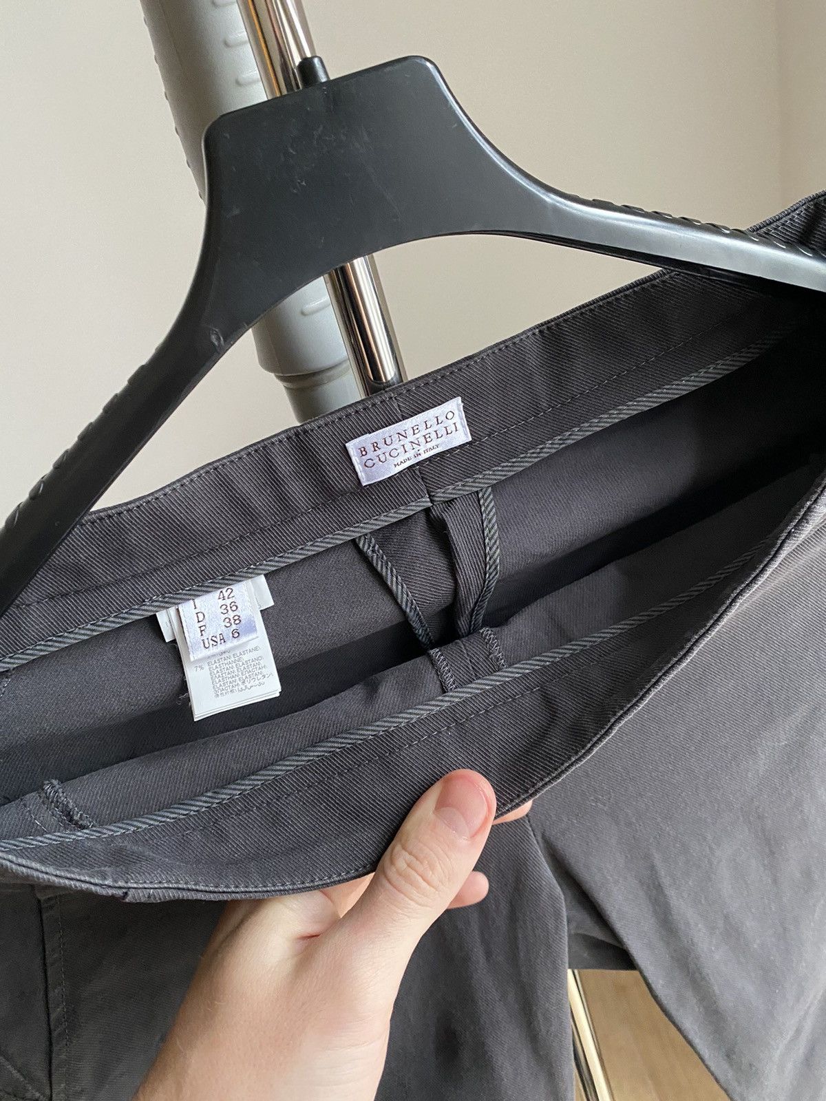 Brunello Cucinelli Brunello Cucinelli Pants Size 27" / US 4 / IT 40 - 4 Thumbnail